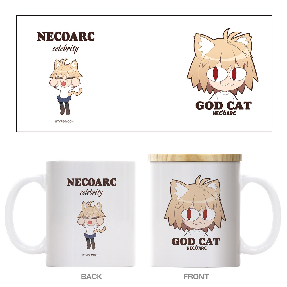 Cospa 011226 ネコアルク フタ付きフルカラーマグカップ [月姫 -A piece of blue glass moon-]