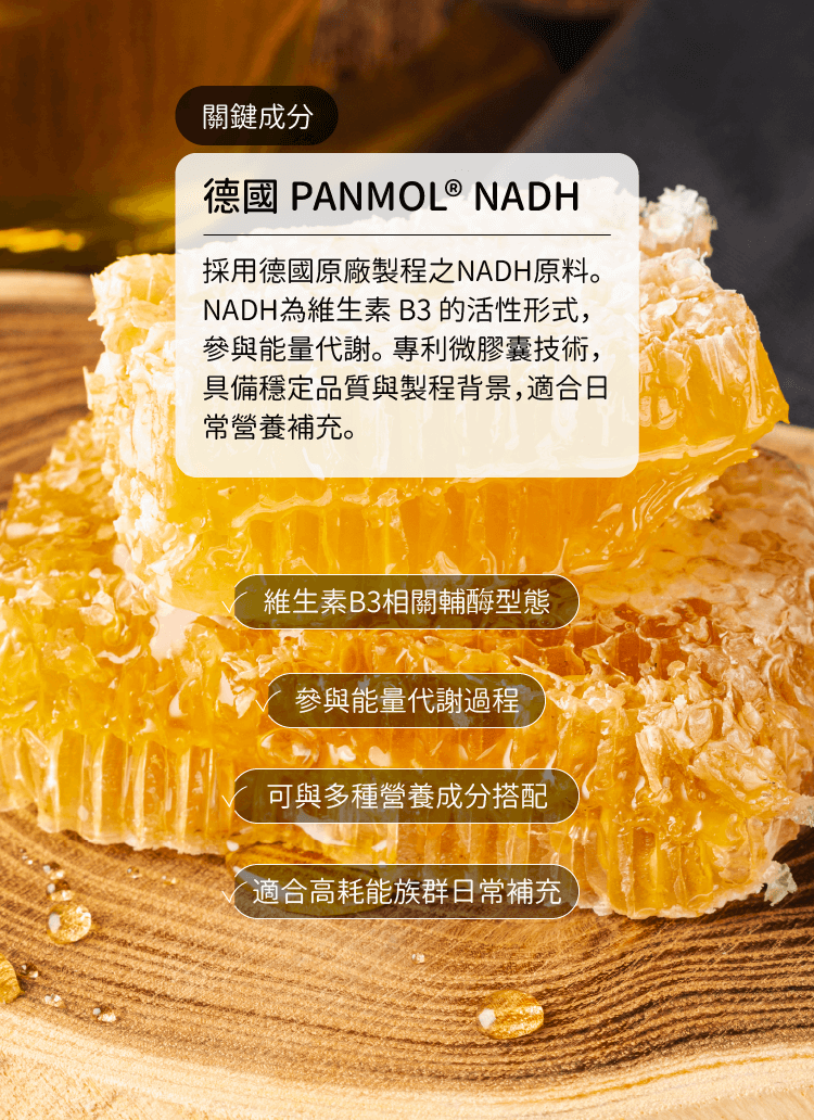 NADH原料特點介紹