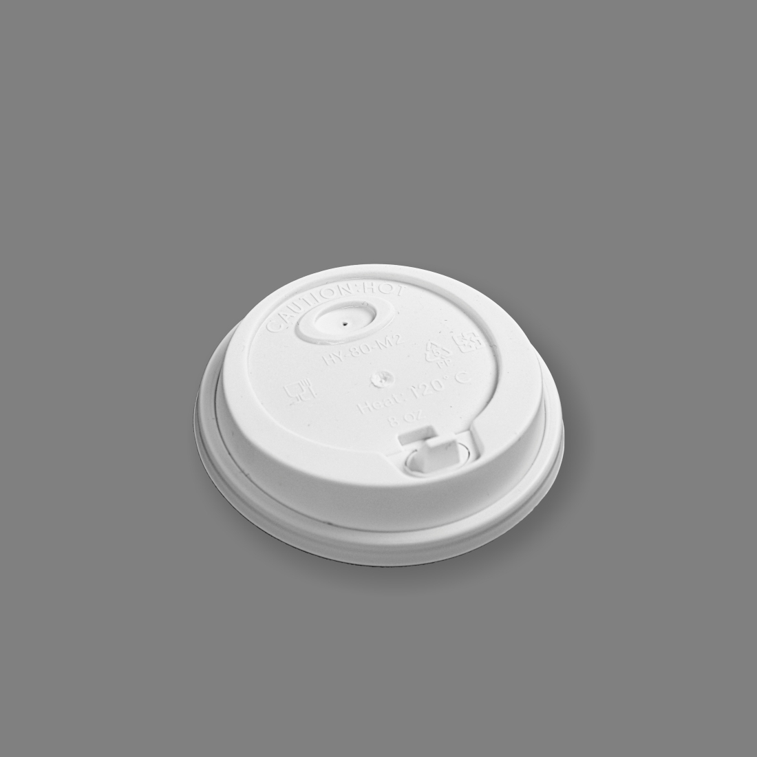 PP可掀凸蓋-M2 80口徑 白色