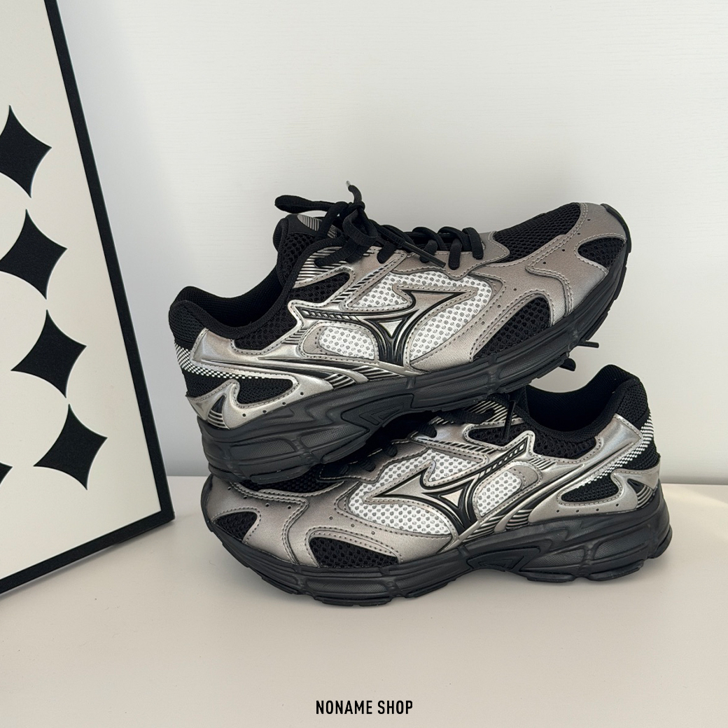 MIZUNO Speed 2K 美津濃復古機能跑鞋Y2K 2026 黑馬液態黑銀(男/女款)
