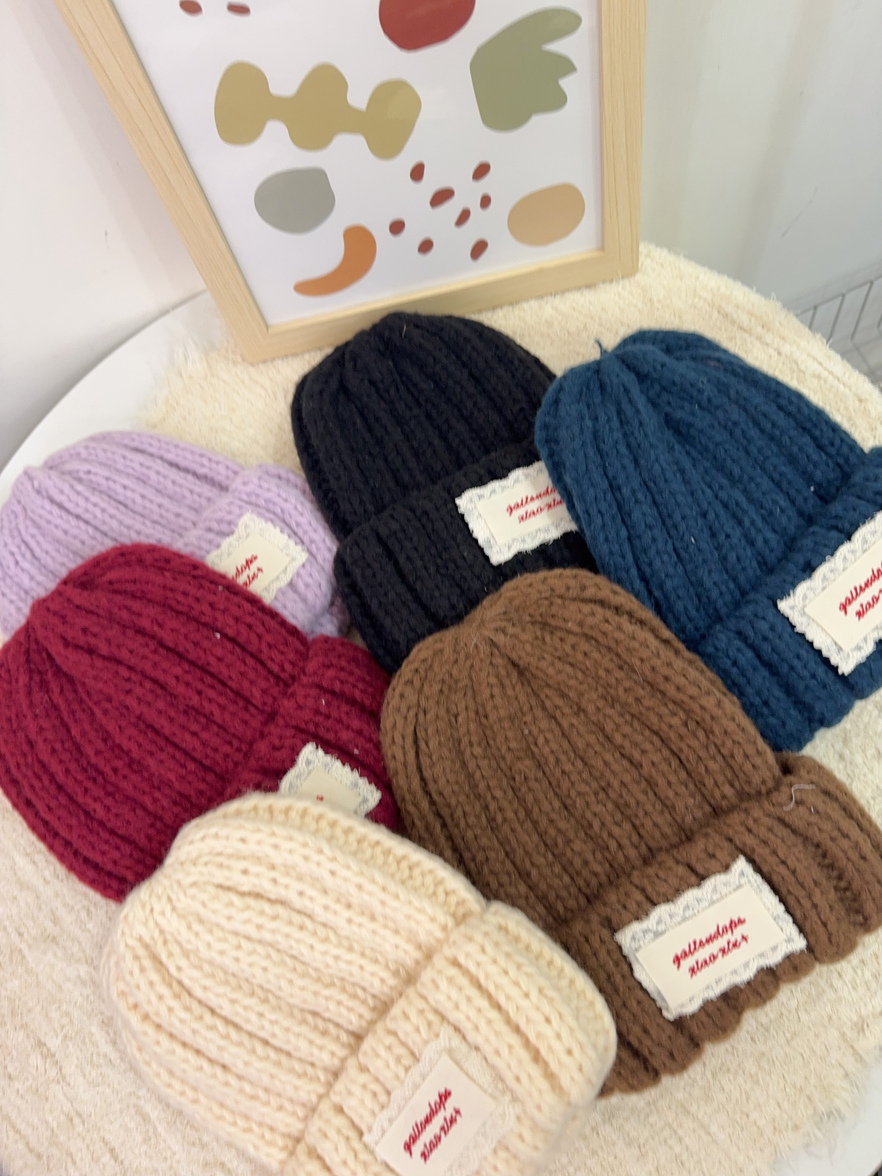 親子款-必買軟綿綿貼布毛帽