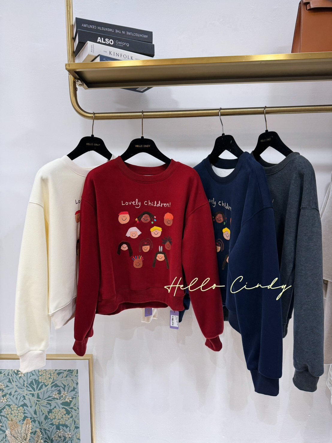 B12113 可可愛愛的立體小人物短絨毛大學ㄒ