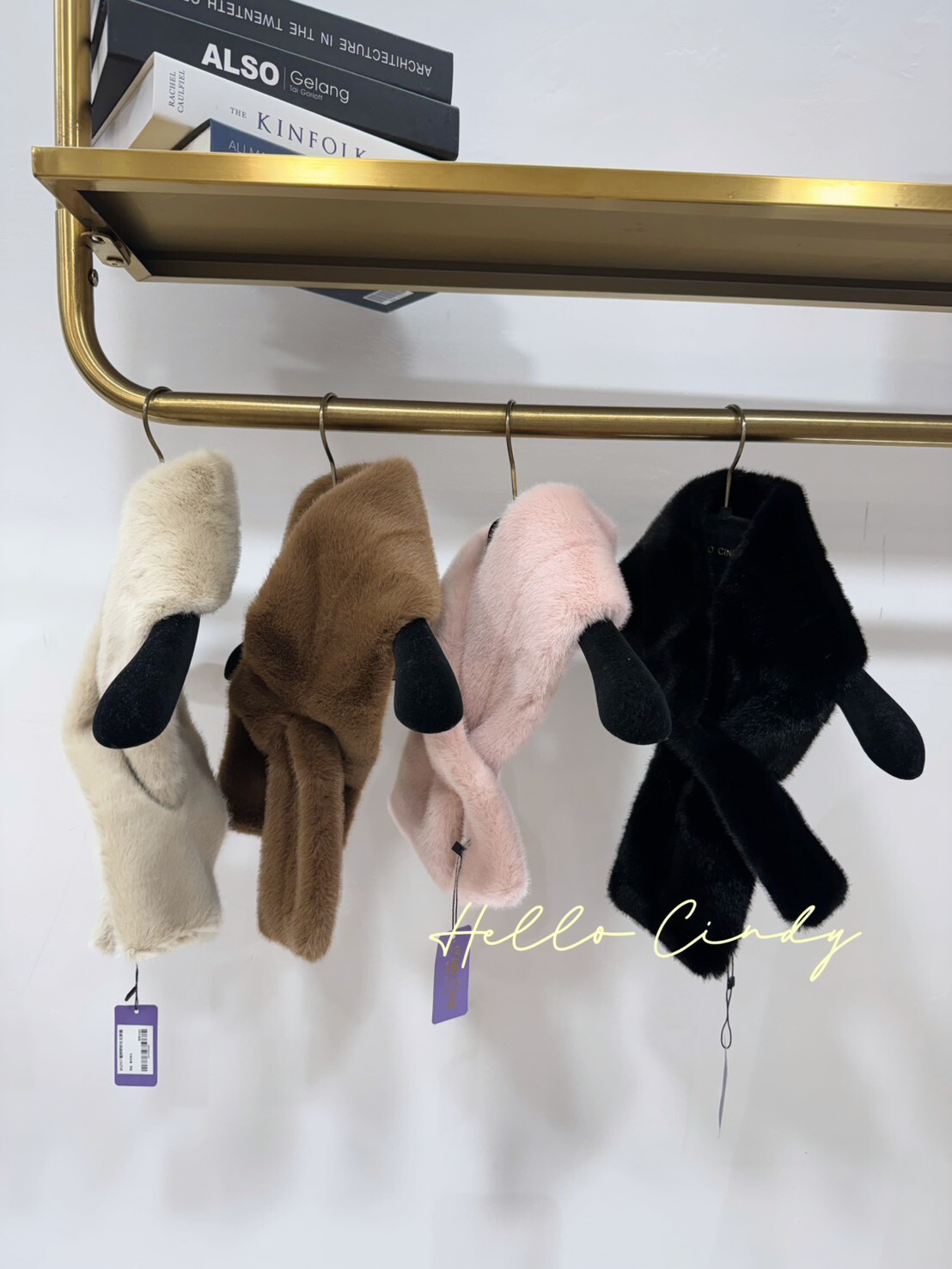 B12117 暖呼呼的毛毛脖圍