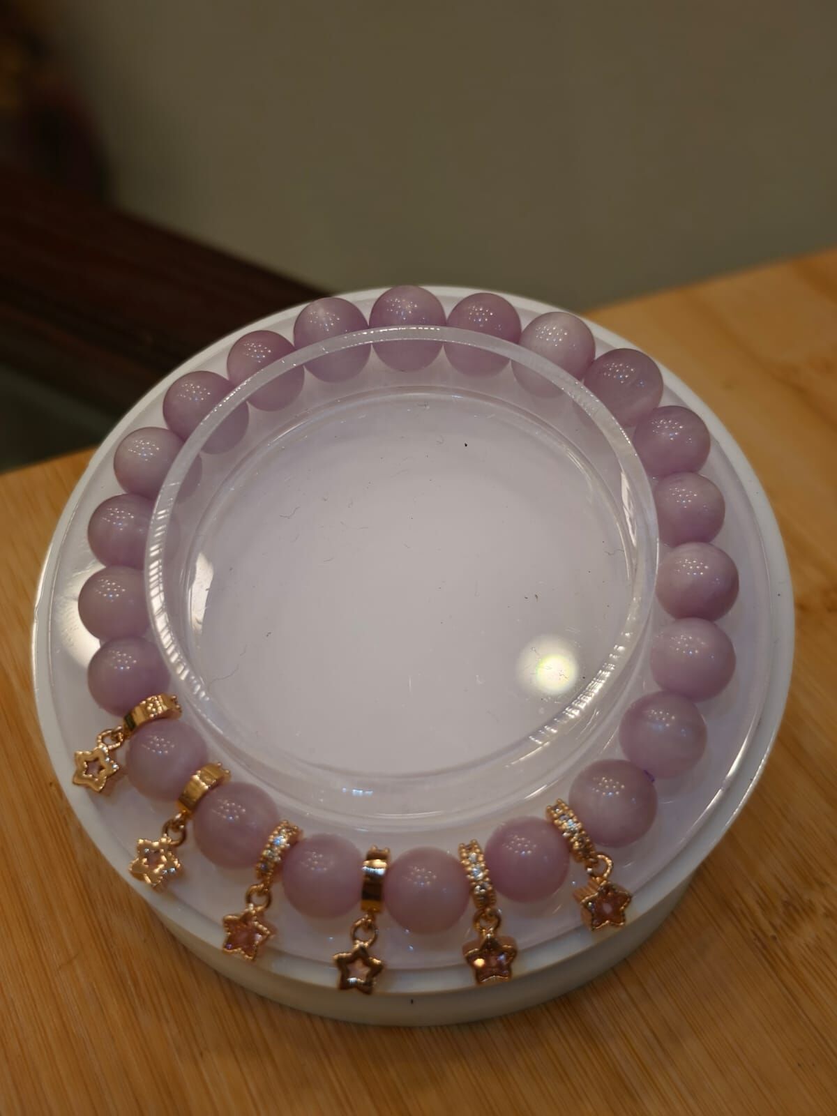 0102CYST08-水晶CS-六星紫鋰輝皇后 (精挑細選,保證無黑碧璽共生) (A8)