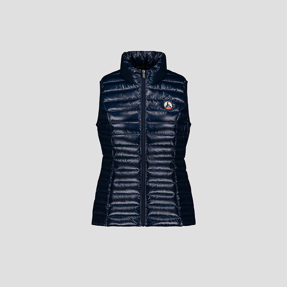 【JOTT】SED流行款立領羽絨背心(藍)