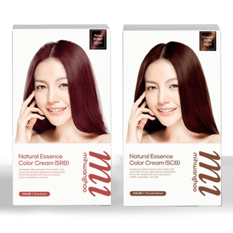 【Mihwanghoo】米皇后植物性染髮劑 (玫瑰棕&巧克力)