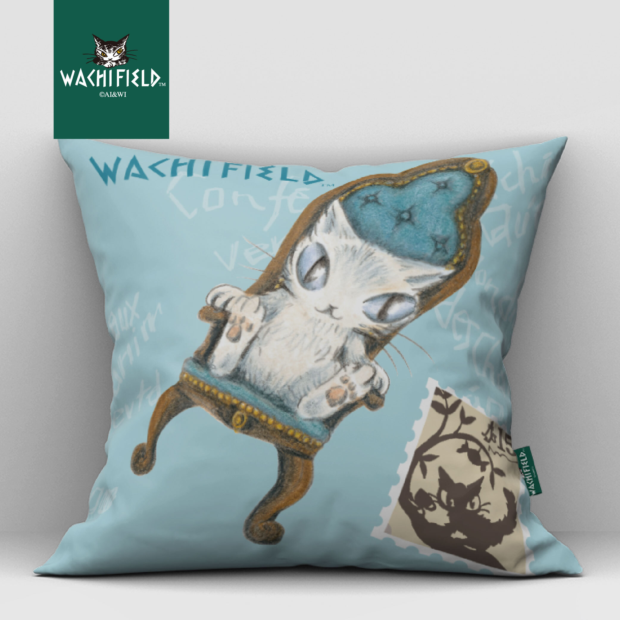 【Wachifiled™ 達洋貓 首次登場】凡妮娜之歌 靠墊套