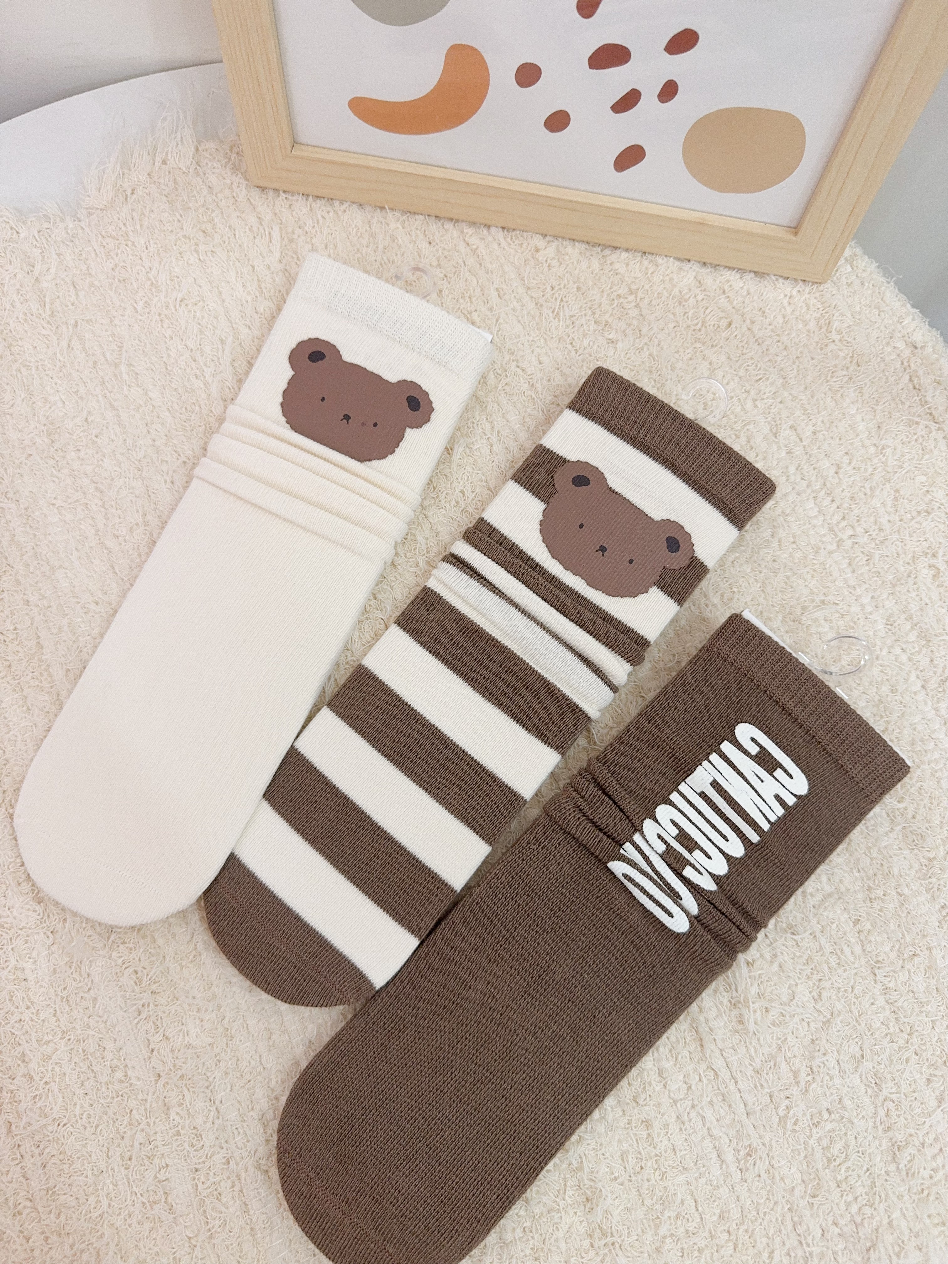 熊熊無底襪組3入(可親子)