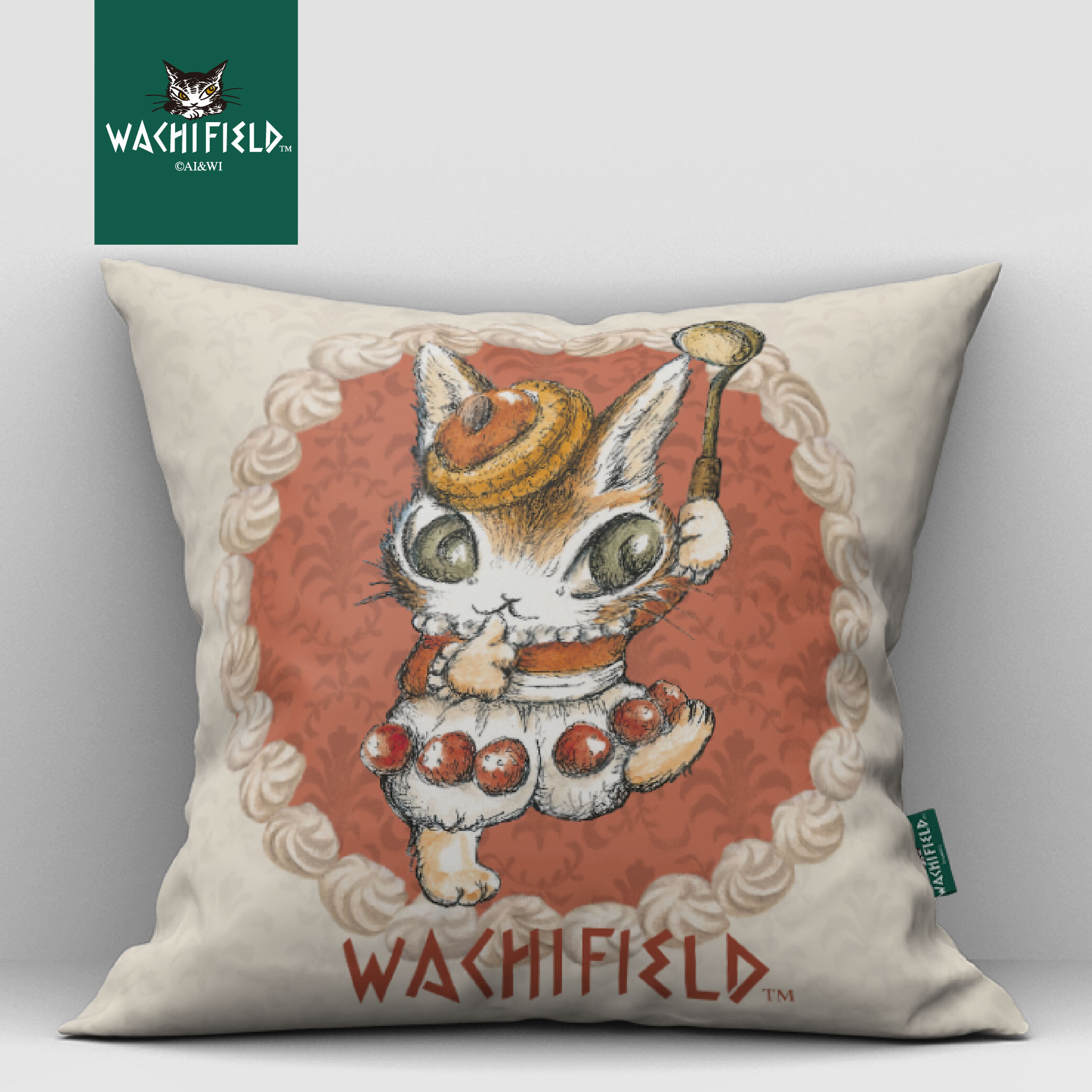 【Wachifiled™ 達洋貓 首次登場】香草瑪西 靠墊套