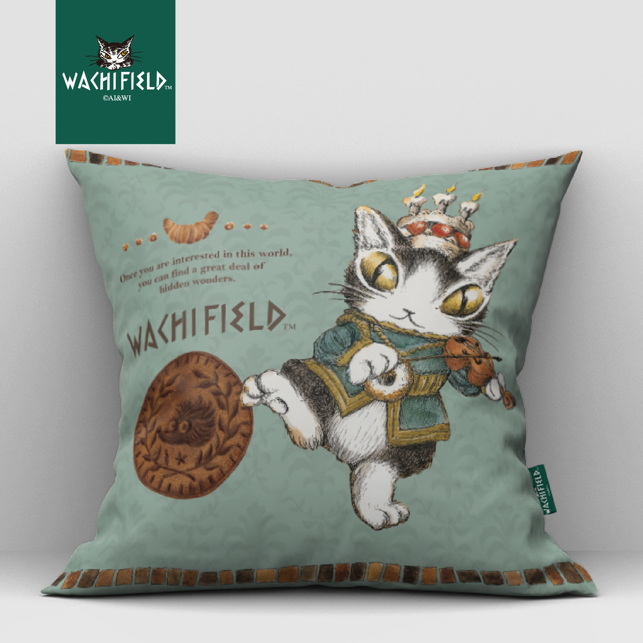【Wachifiled™ 達洋貓 首次登場】吉坦的盛宴 靠墊套