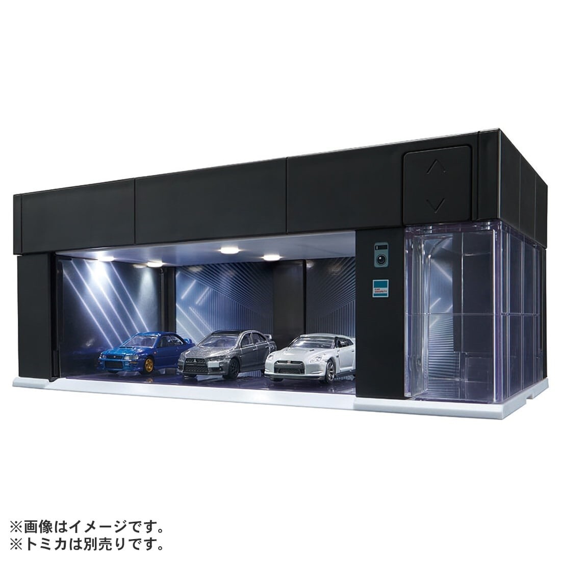 Takara Tomy Tomica Premium Tomica 車庫 黑色版 ​