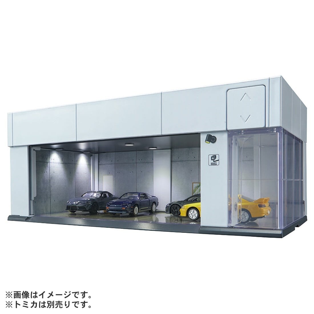 Takara Tomy Tomica Premium Tomica 車庫 銀色版 ​