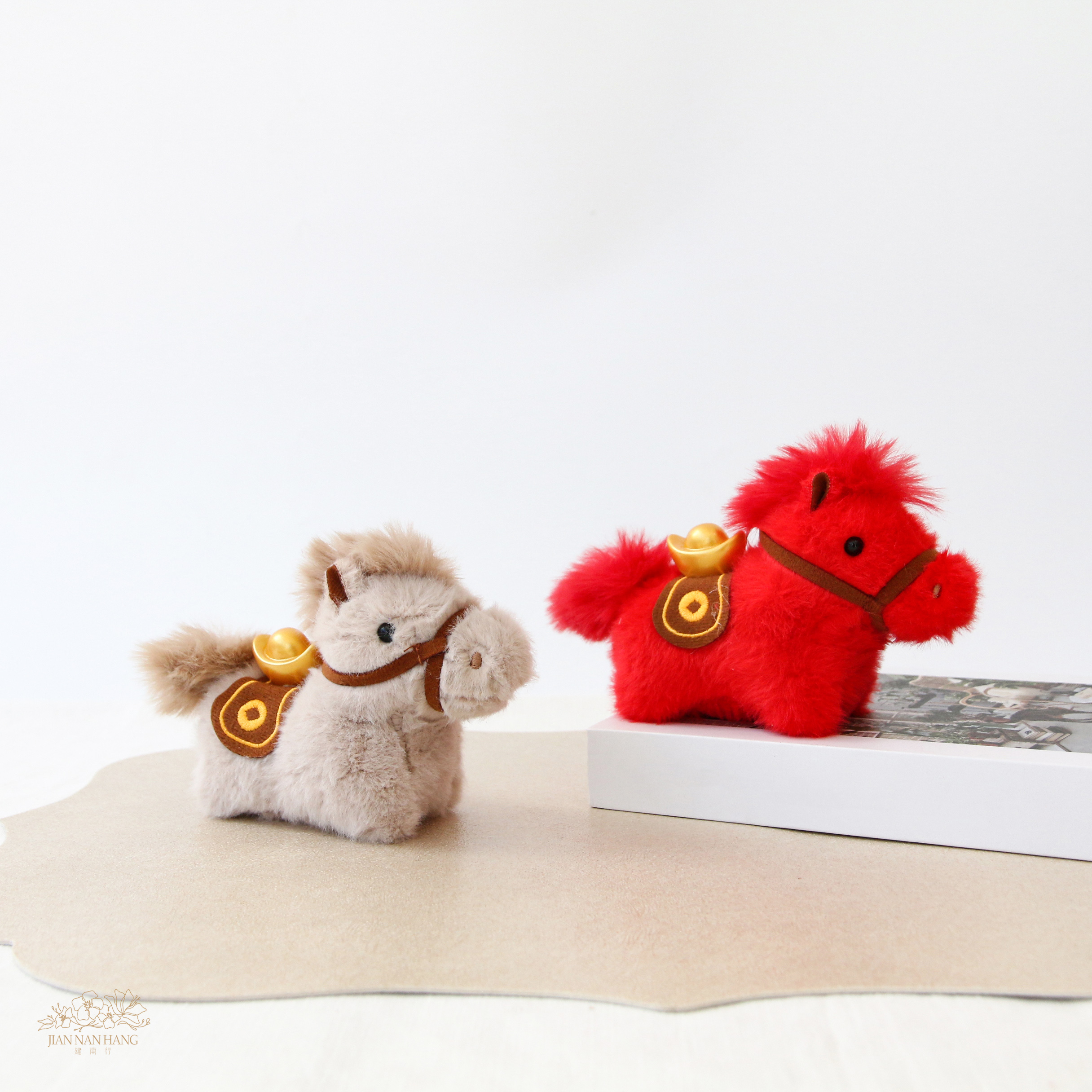 裝飾 新年娃娃 元寶小馬 兩色