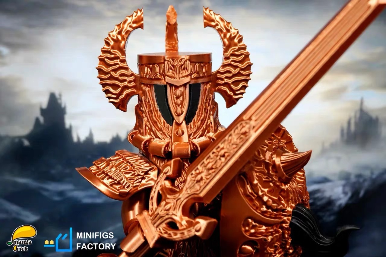 【預訂】【Manga Brick x Minifigs.Factory】熔爐騎士（全開模巨型人仔）