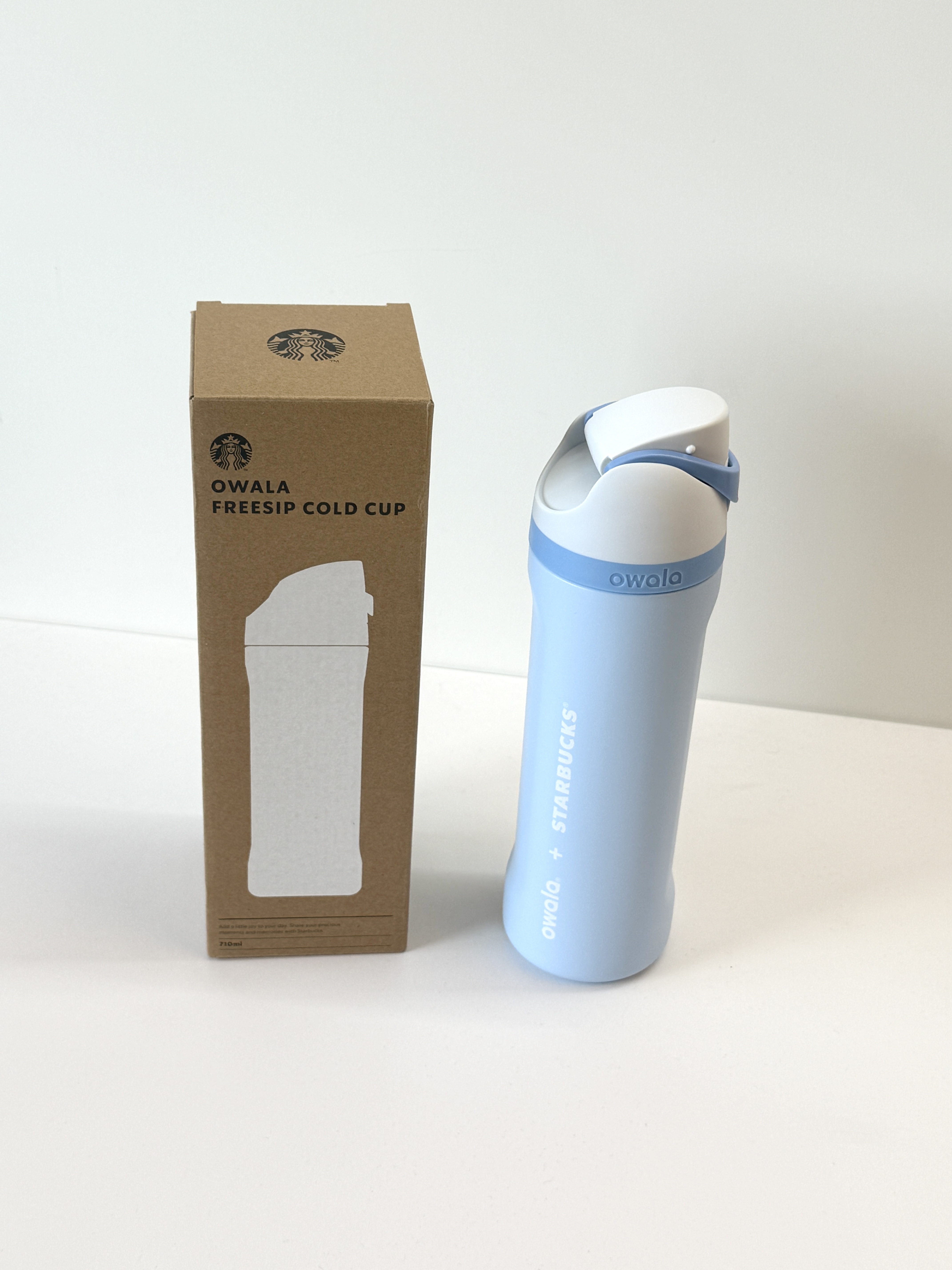 零碼現貨出清 韓國🇰🇷限定 Starbucks x Stanley x Owala 星巴克 藍色海洋系列 水壺 吸管杯 隨行杯 吸管杯 手拿杯 藍色/預購