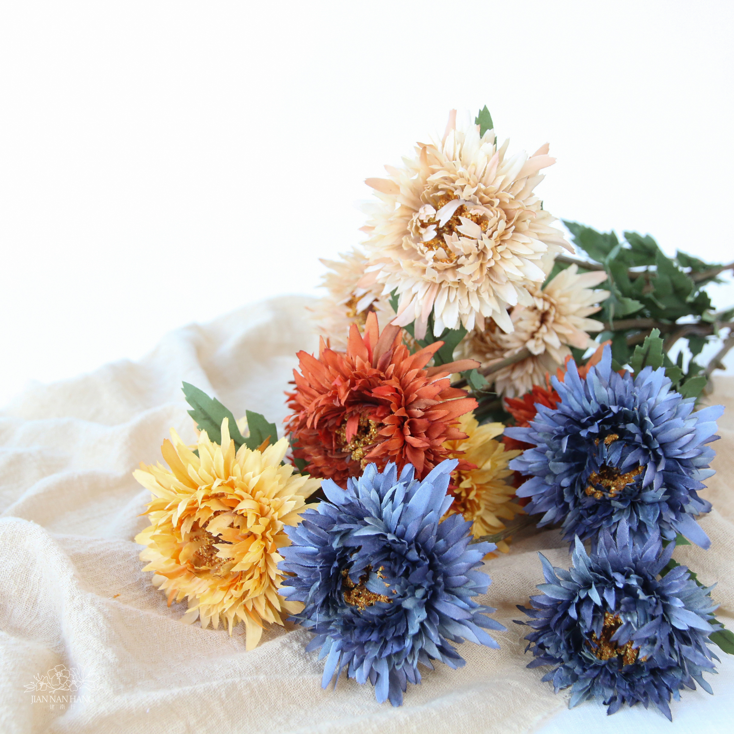 人造花 紫苑花 4色