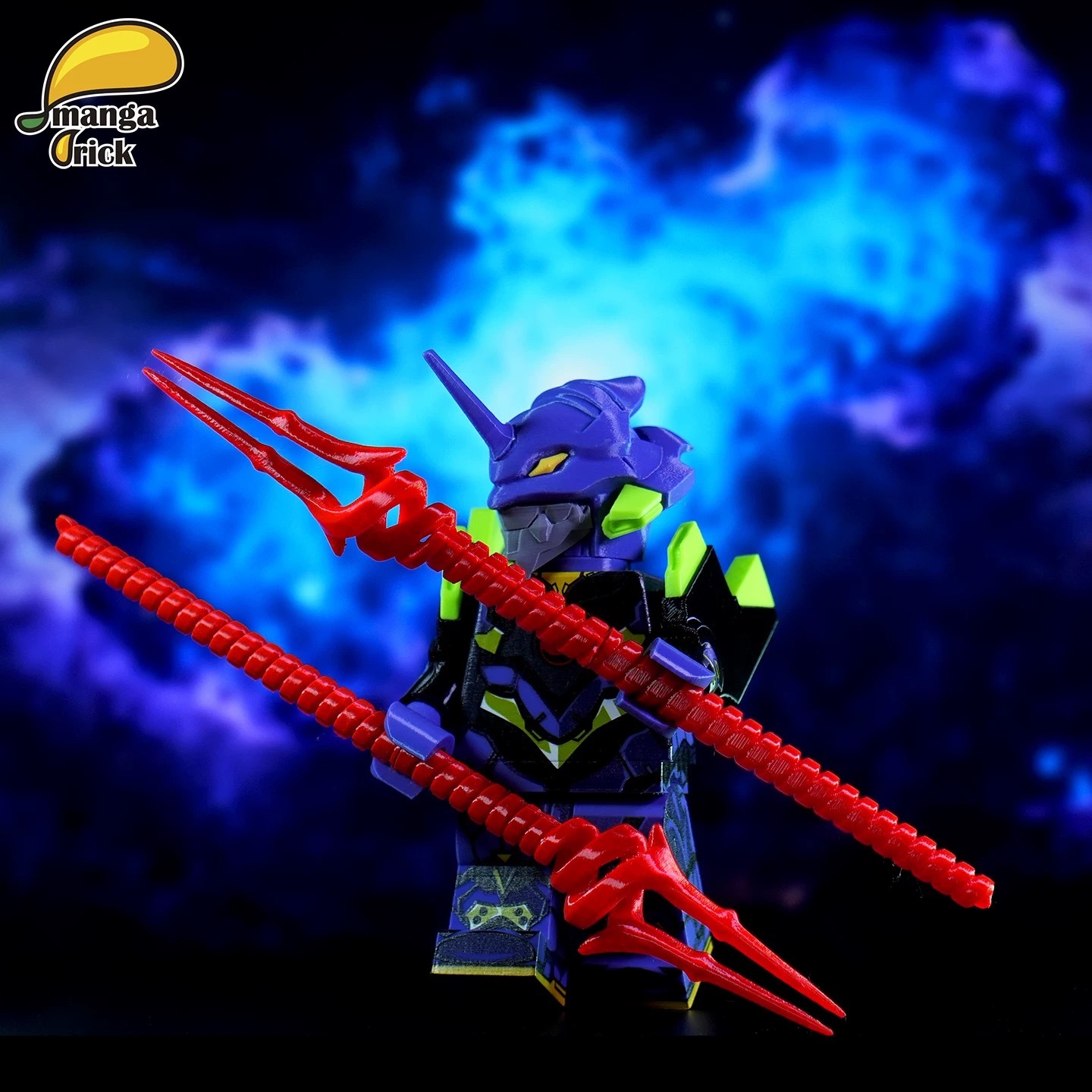 【預訂】【Manga Brick】EVA 初號機（全開模巨型人仔）