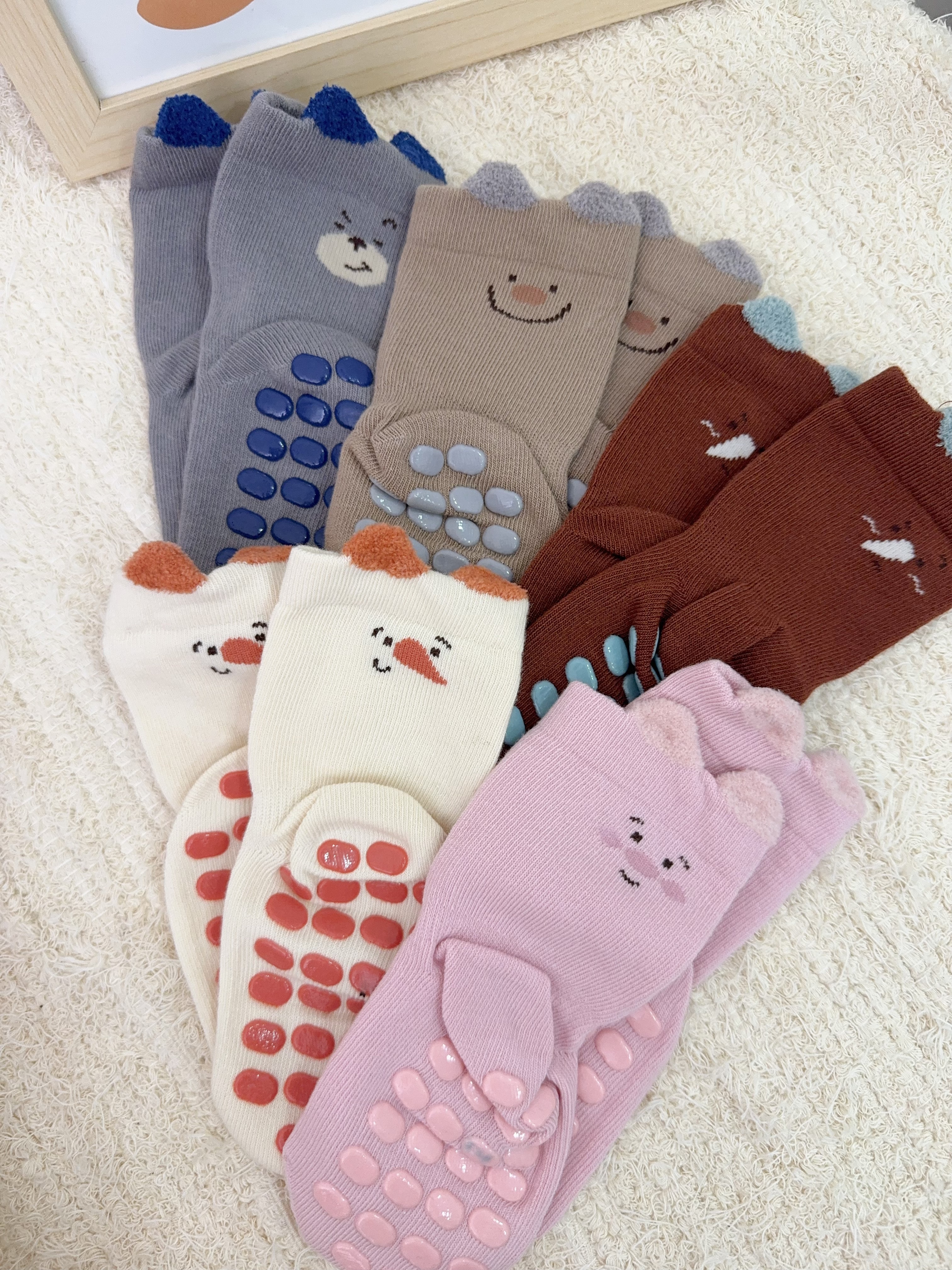 純棉動物耳朵襪組5入