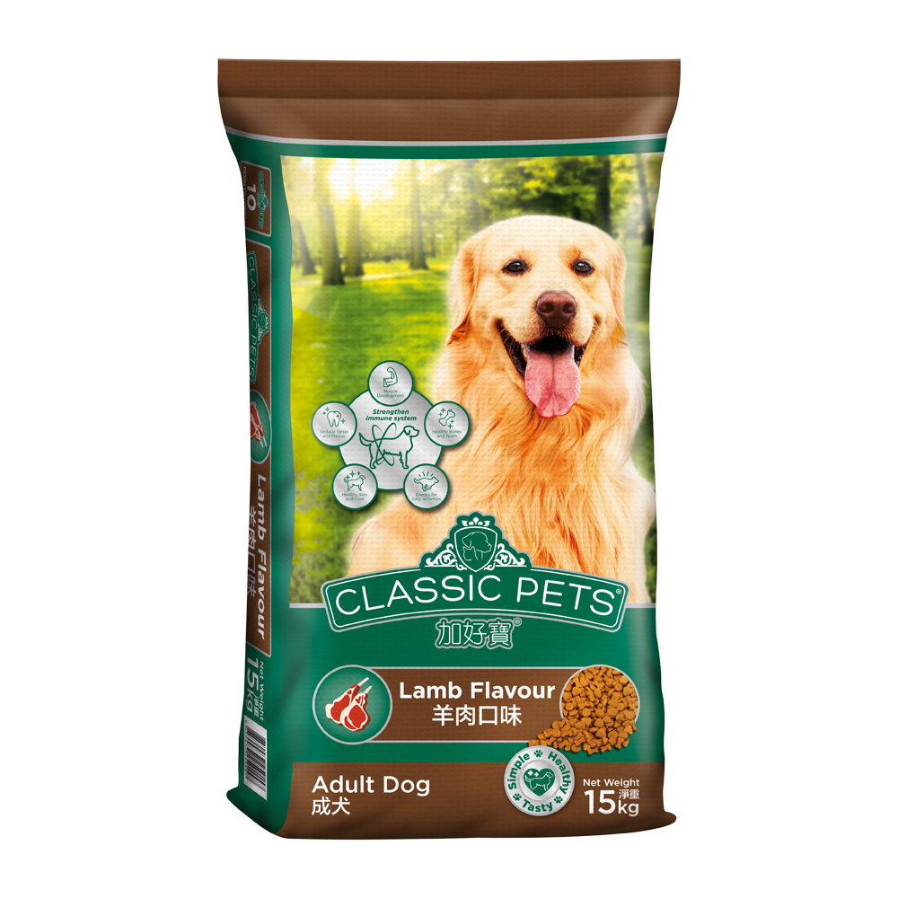 加好寶 ClassicPets 羊肉味狗糧 15kg