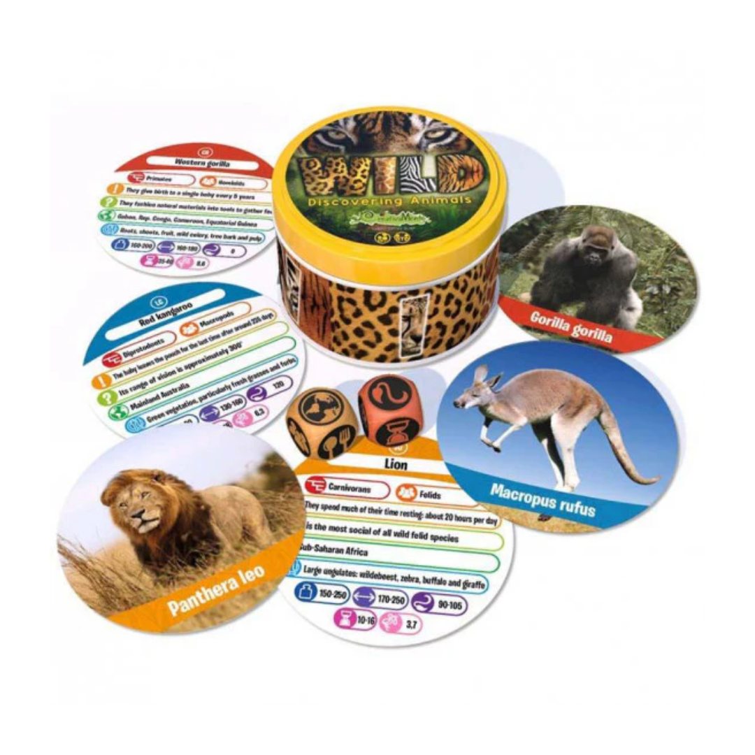 動物發現號 (Wild: Discovery Animals) | 2-4人　7種玩法百科卡牌