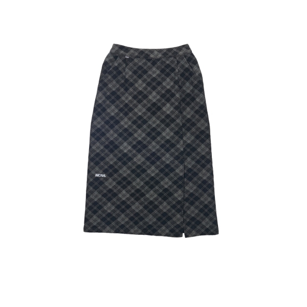 NCAA 長裙 黑灰 格紋 休閒長裙 女 7452157020