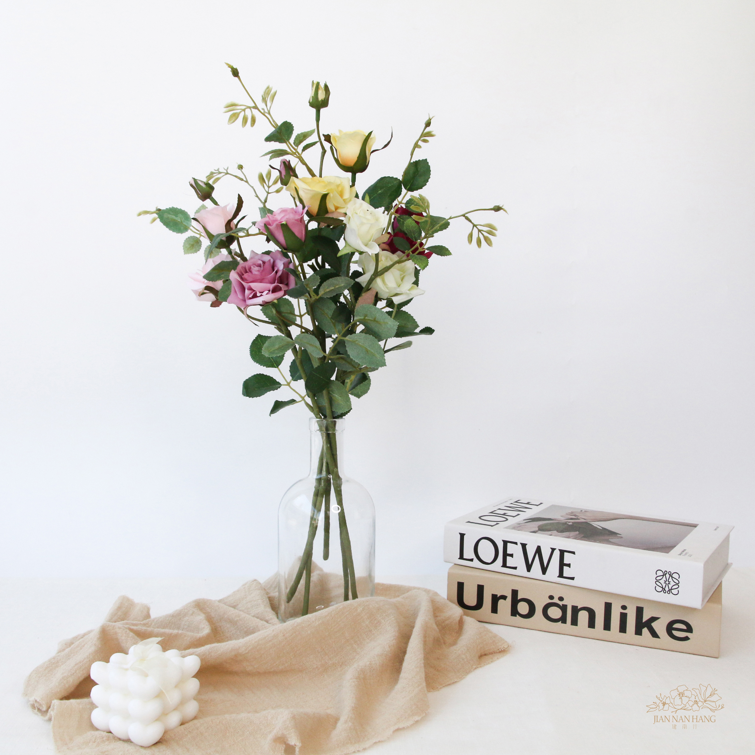 人造花 切爾西玫瑰 5色