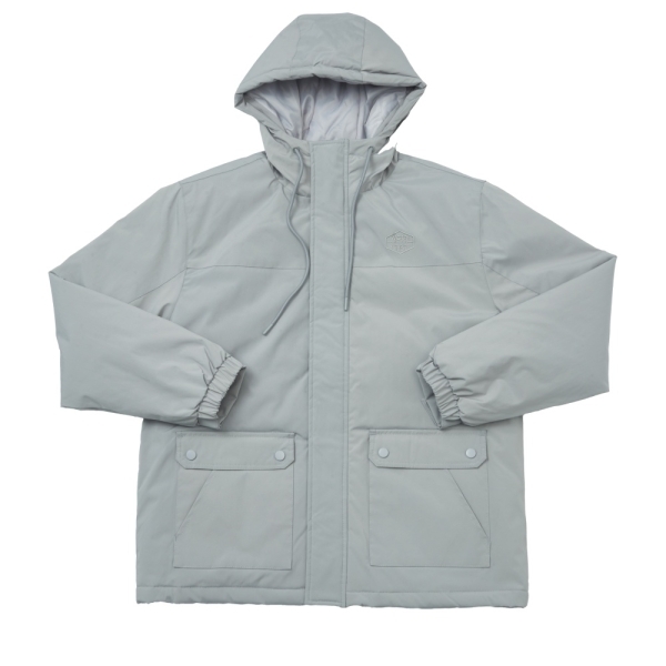 NCAA 外套 灰 落肩 防潑 風衣外套 中性 7455144111