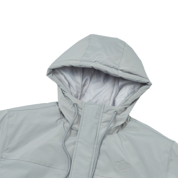 NCAA 外套 灰 落肩 防潑 風衣外套 中性 7455144111