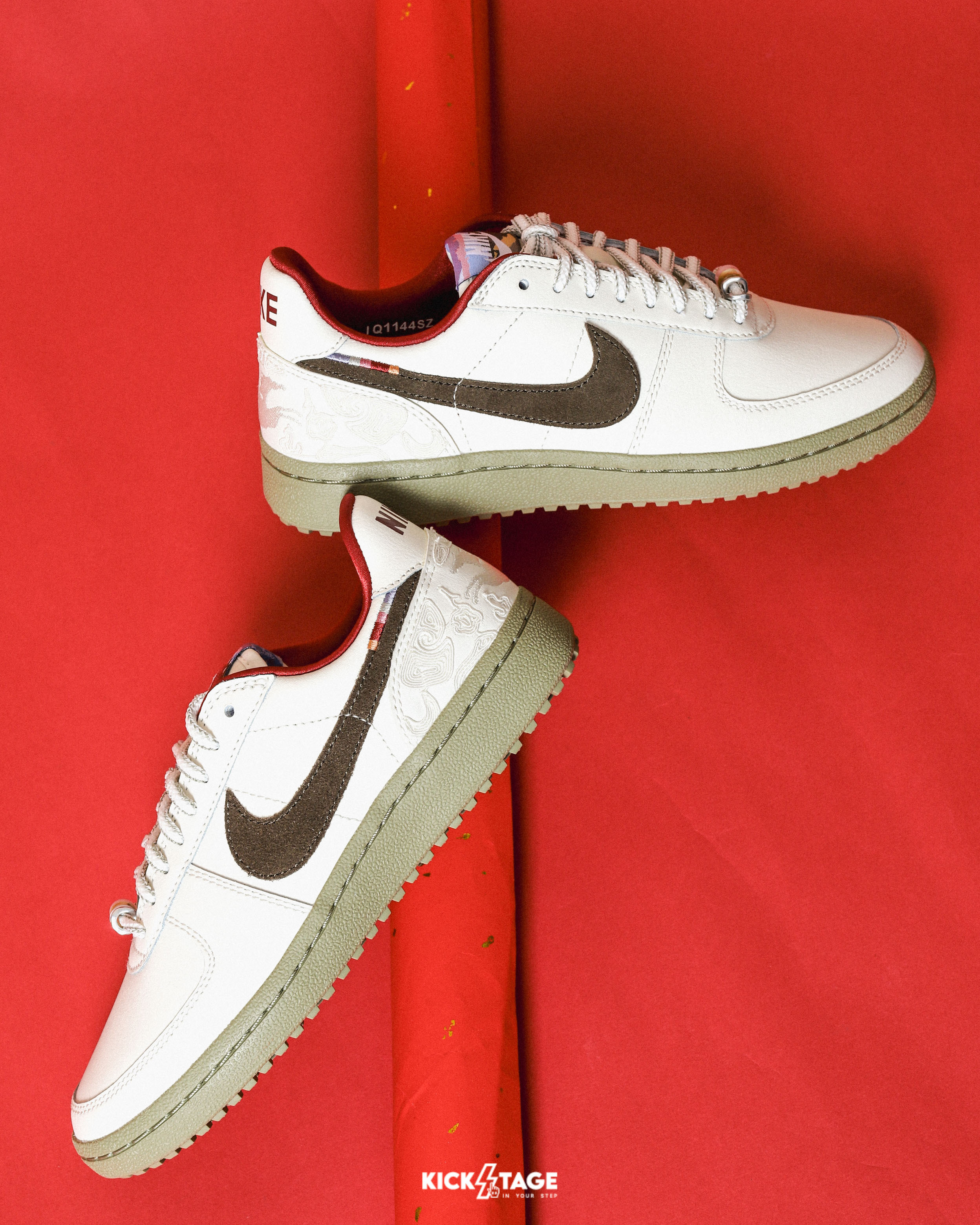 女鞋 NIKE W FIELD GENERAL CNY 白棕紅 馬年 新年 刺繡 祥雲 復古 足球 休閒鞋【IQ1144-022】