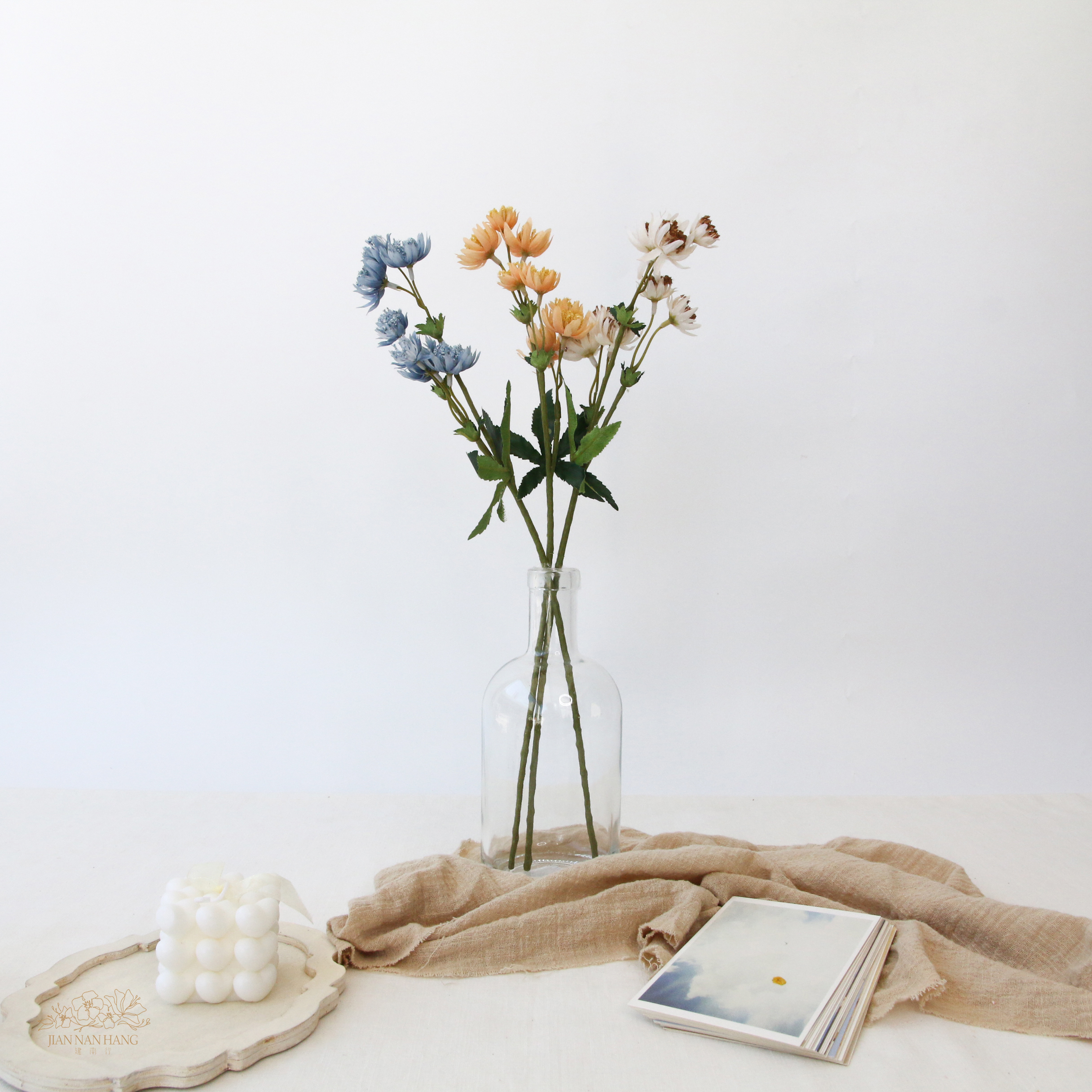 人造花 星芹花 3色