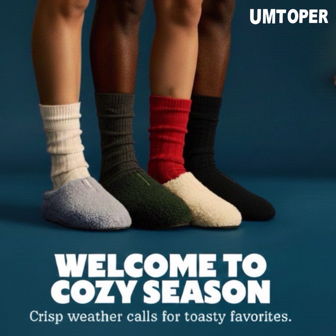 (預購商品) 美國UMTOPER 羊毛豎條中筒襪 4色一組入