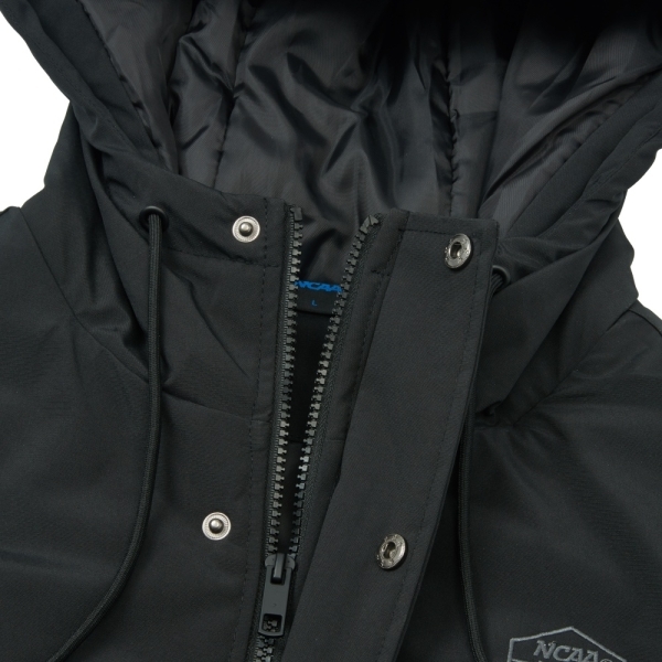 NCAA 外套 黑 落肩 防潑 風衣外套 中性 7455144120