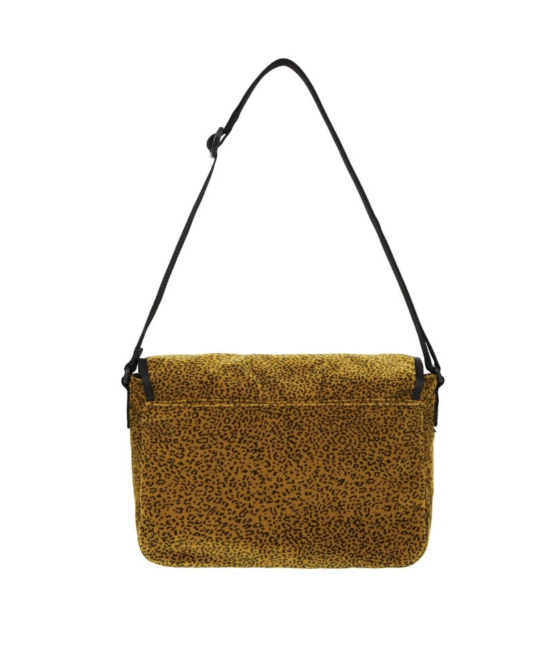 Supreme FW25 Velvet Small Messenger Bag| (Black / Red /