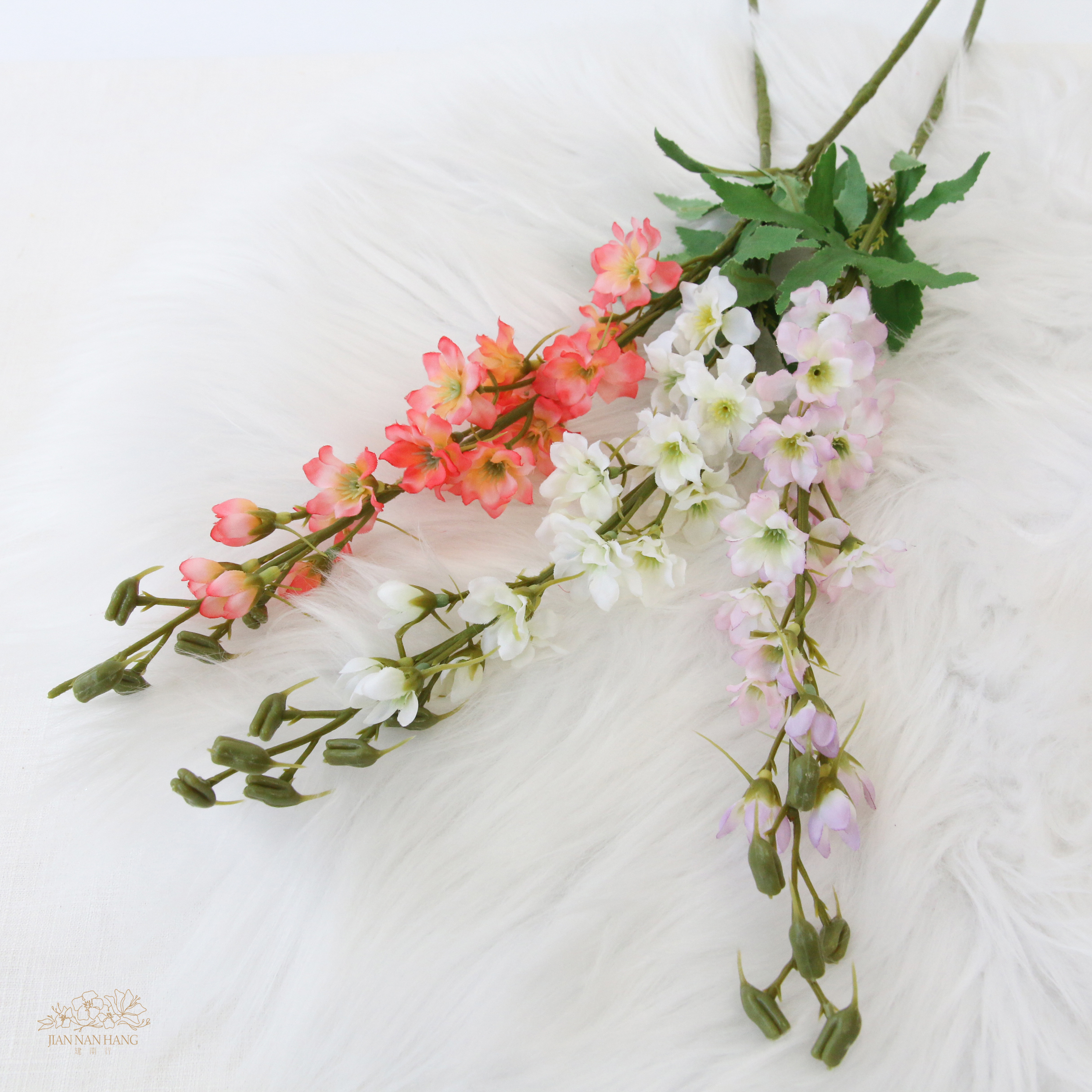 人造花 飛燕草 3色