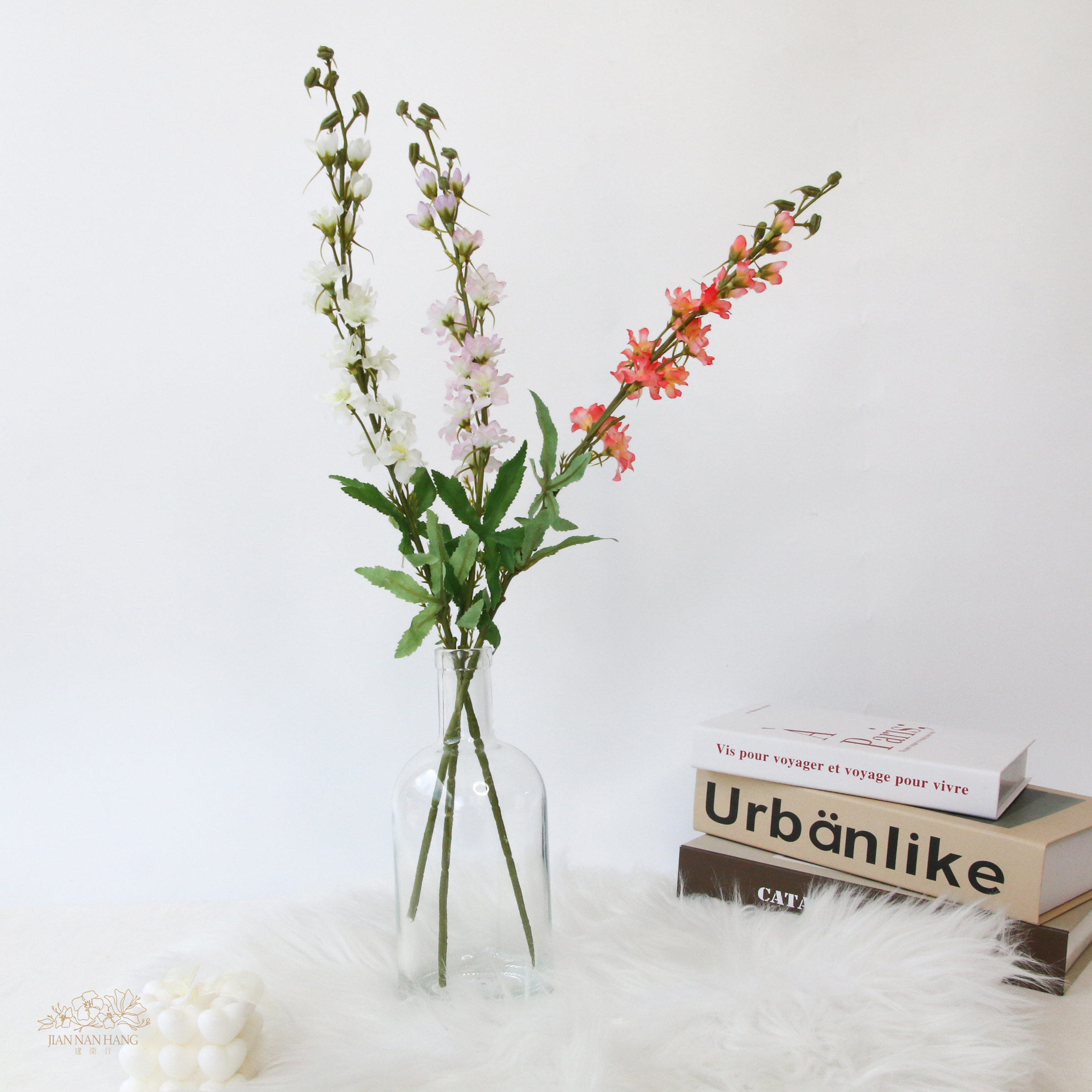 人造花 飛燕草 3色