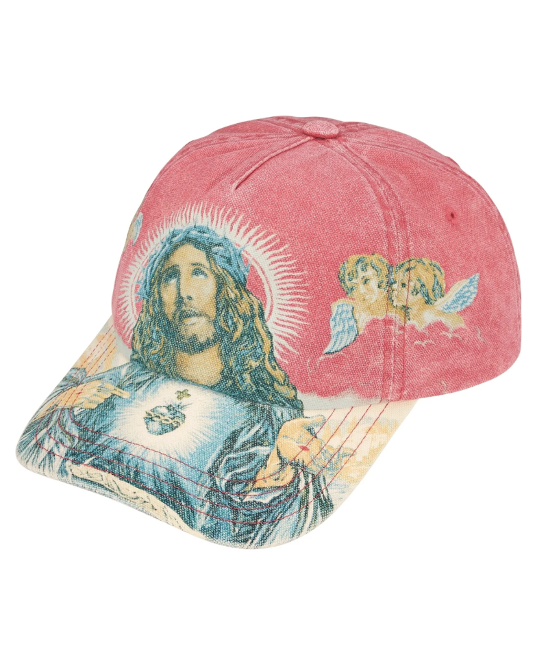 [Instock] Supreme FW25 Jesus 5-Panel | (Black / Red)