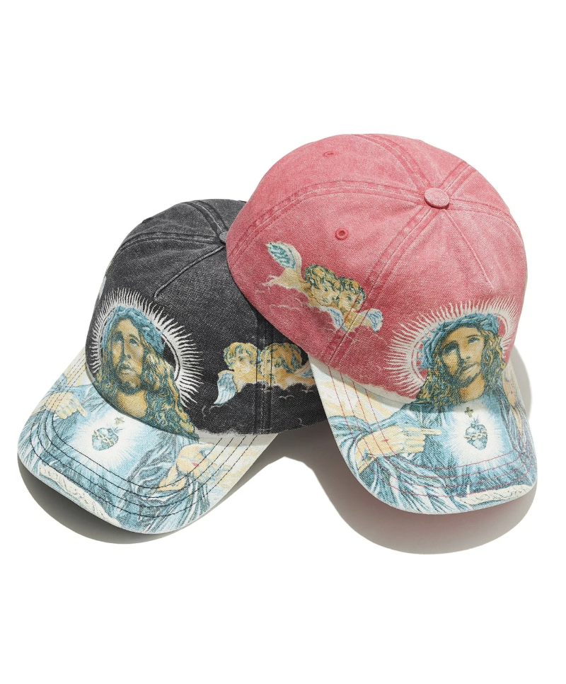 [Instock] Supreme FW25 Jesus 5-Panel | (Black / Red)