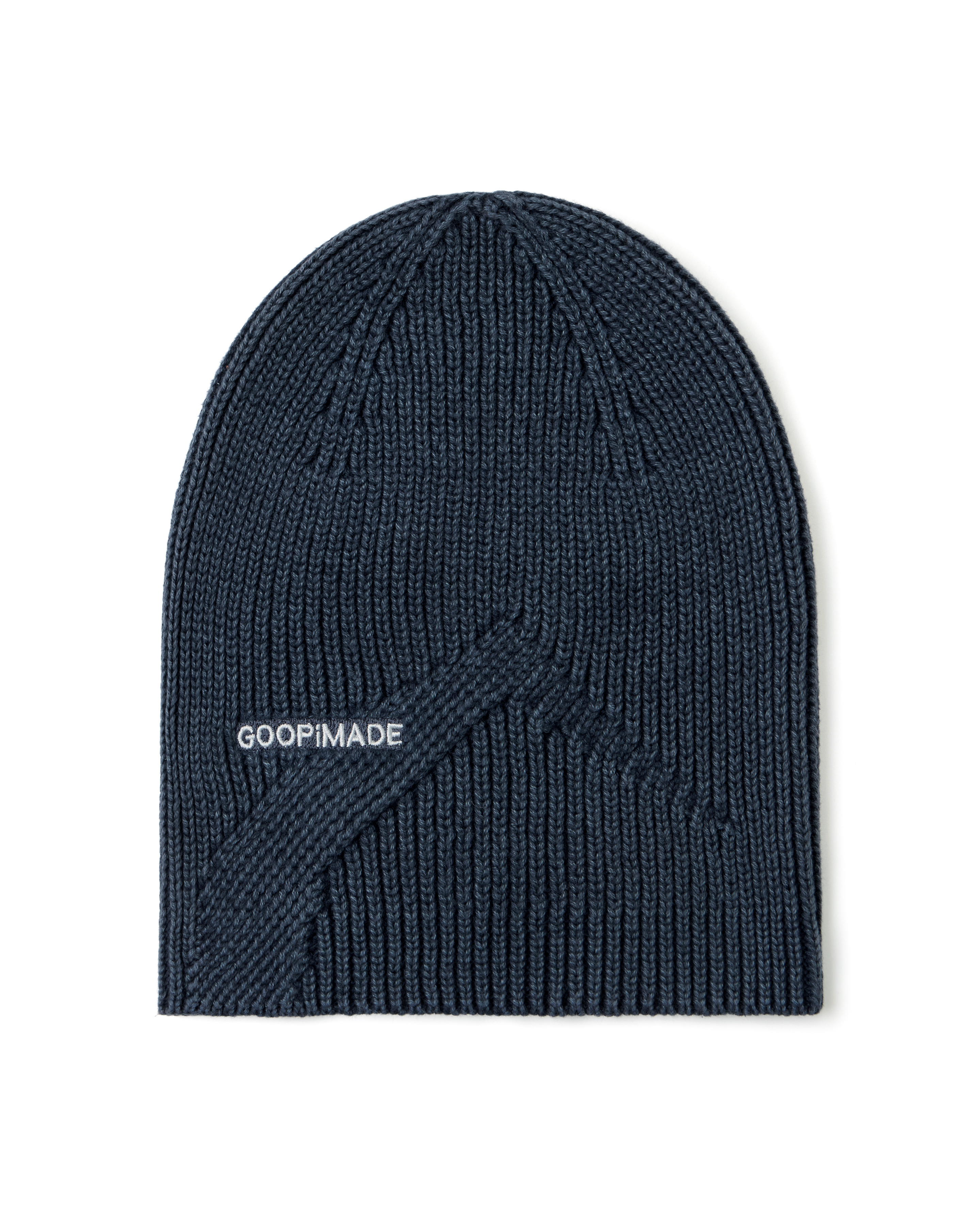 GOOPiMADE Xms-A GOOPiMADE Hidden Logo Beanie - Navy