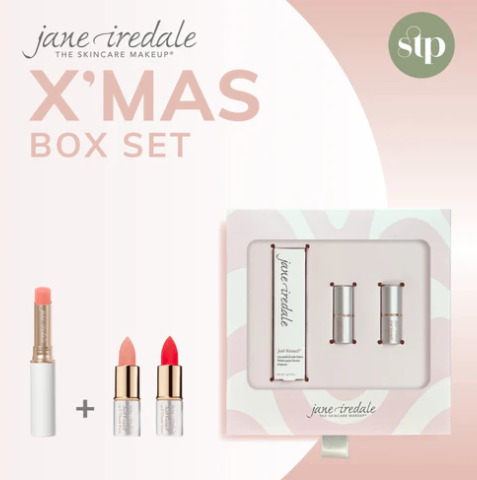 jane iredale 玫瑰變幻唇膏聖誕禮盒