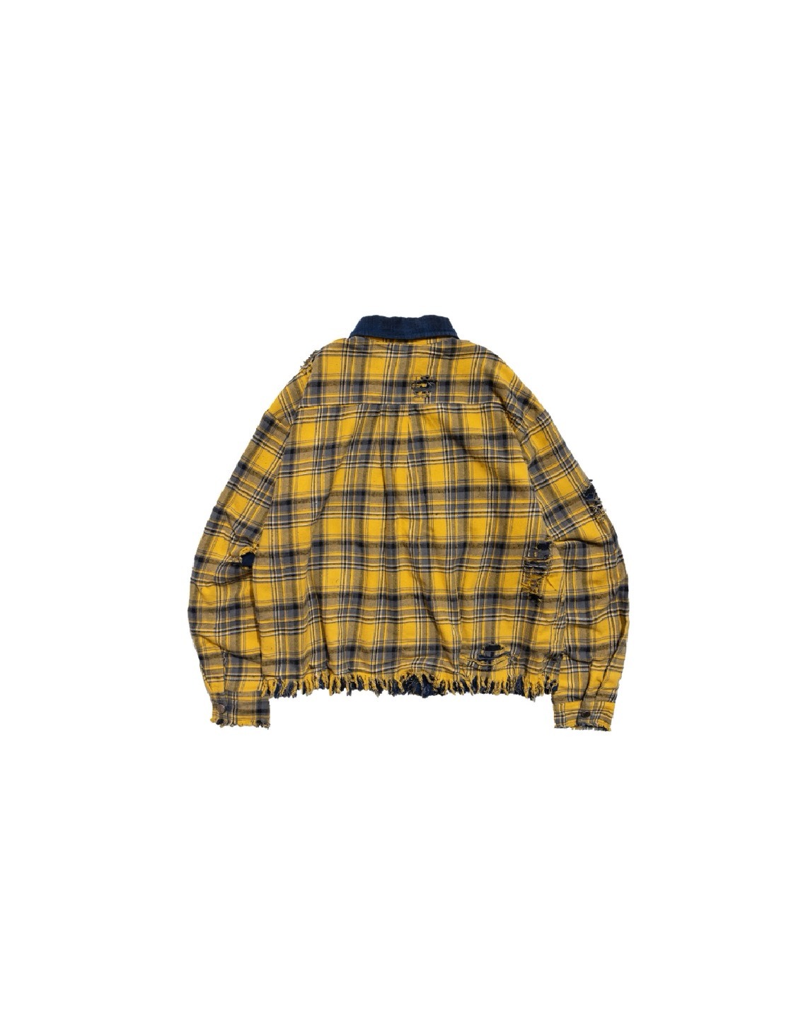EAL E’TREALOUEST 25AW （ OLD DAYS ）  Double Up Plaid Shirt