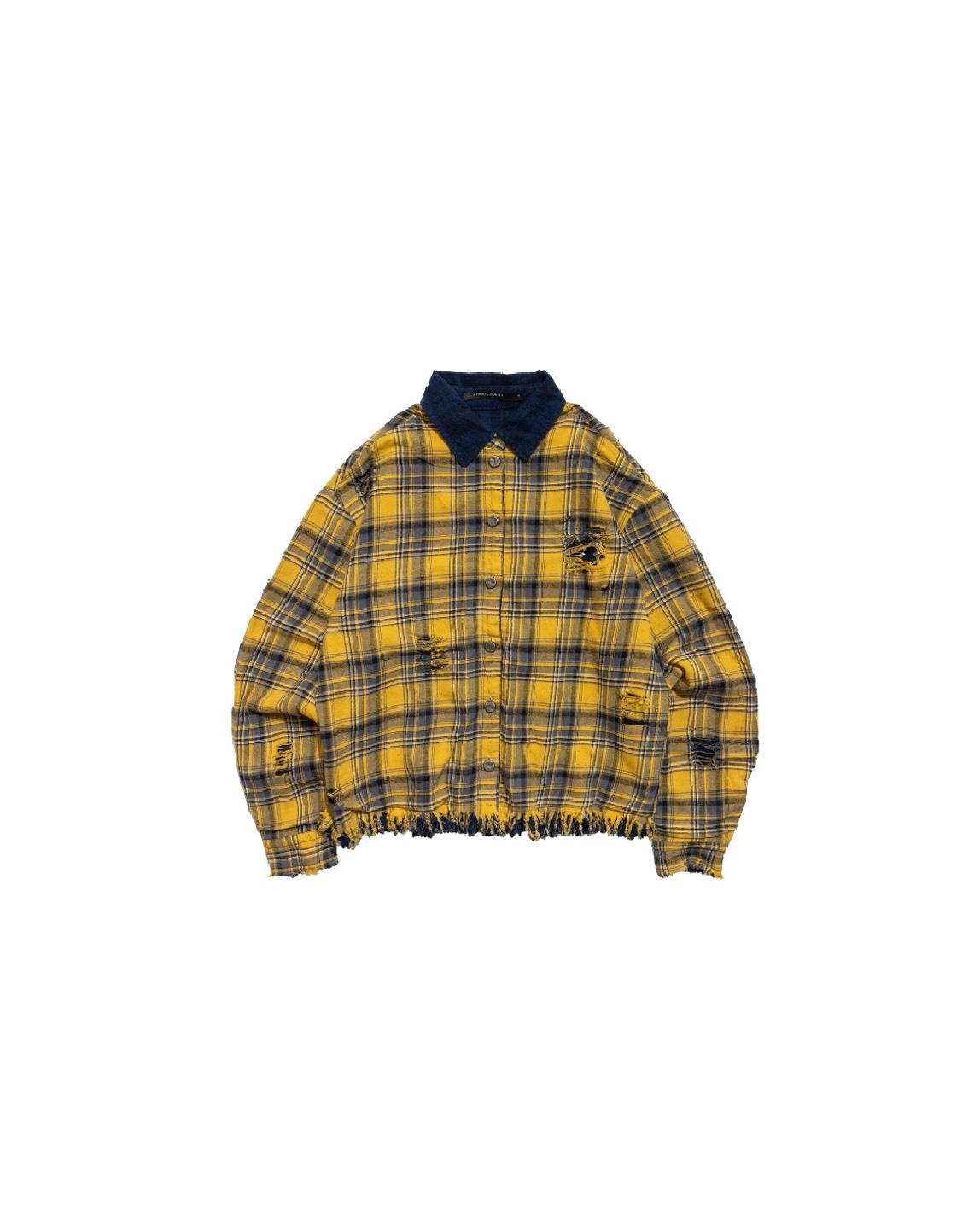 EAL E’TREALOUEST 25AW （ OLD DAYS ）  Double Up Plaid Shirt