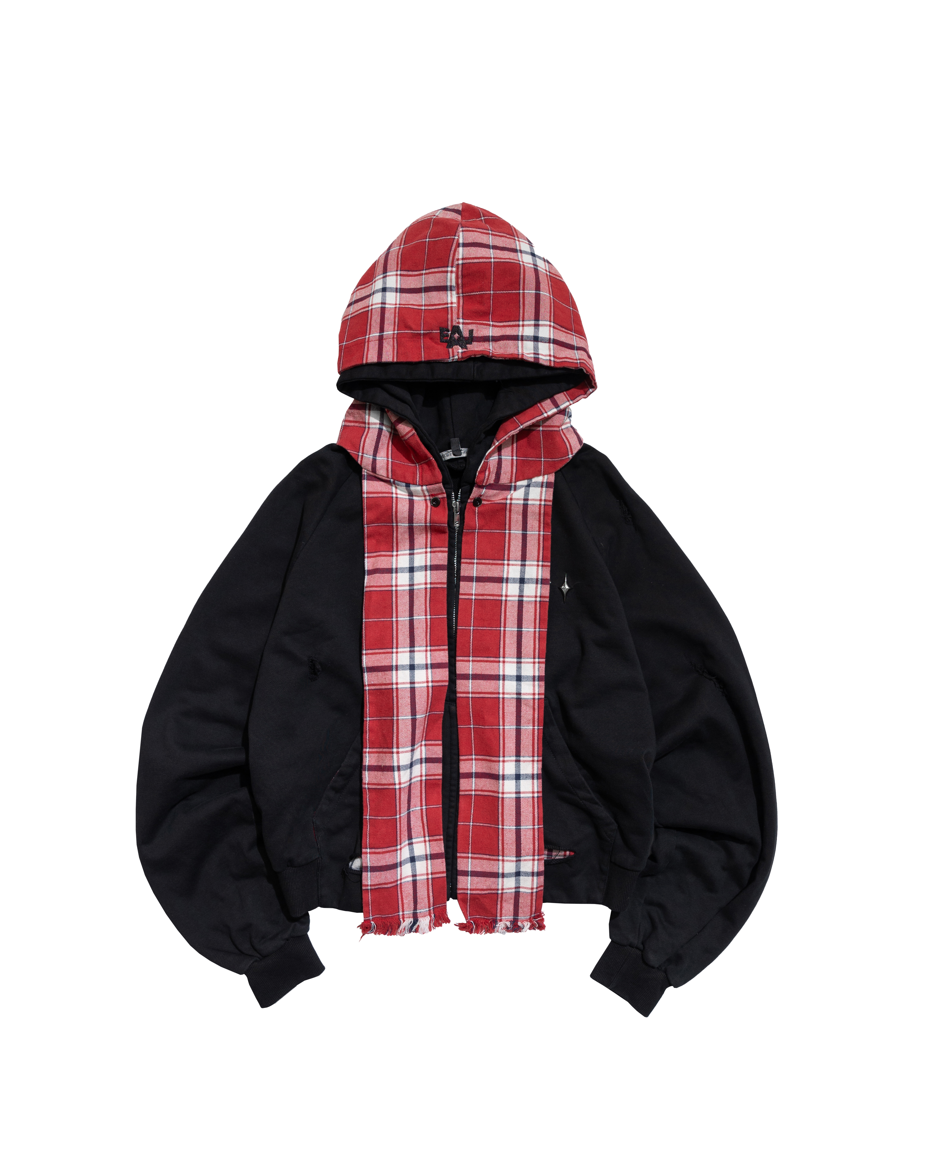 EAL E’TREALOUEST 25AW （ OLD DAYS ）  Removable Hood Zipper Jacket