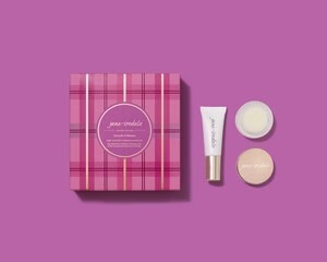 jane iredale 嘟嘟唇磨砂及精華唇膜套裝 (美國直送聖誕限量!)