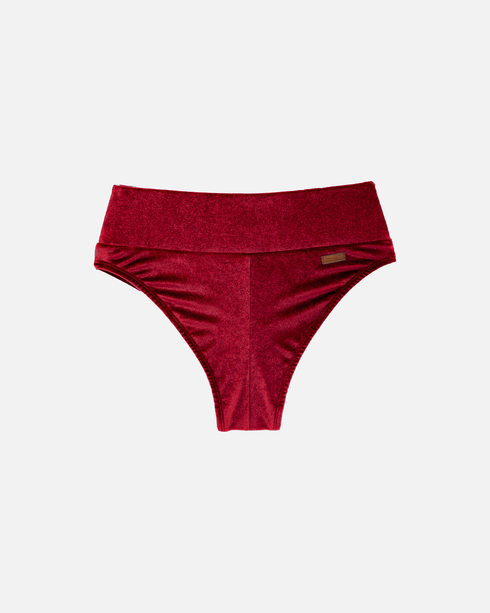 ​HWm 絨布高腰蜜挖臀泳褲特別色-XL