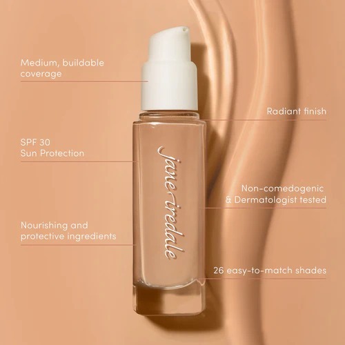 jane iredale 蘋果多醣水光養膚粉底液SPF30  #蘋果水光瓶 (30ml)