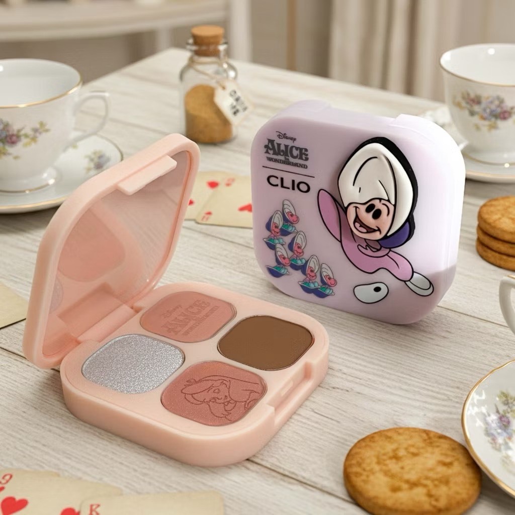 📦預購 CLIO x 愛麗絲夢遊仙境聯名 四色眼影盤