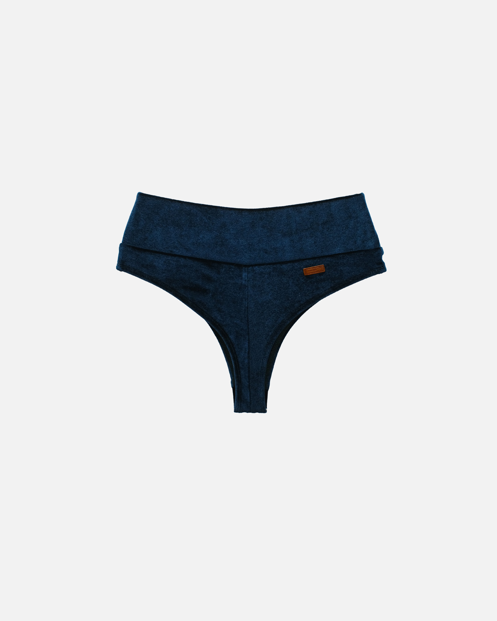 Roa  絨布中腰蘋果丁字泳褲特別色-L