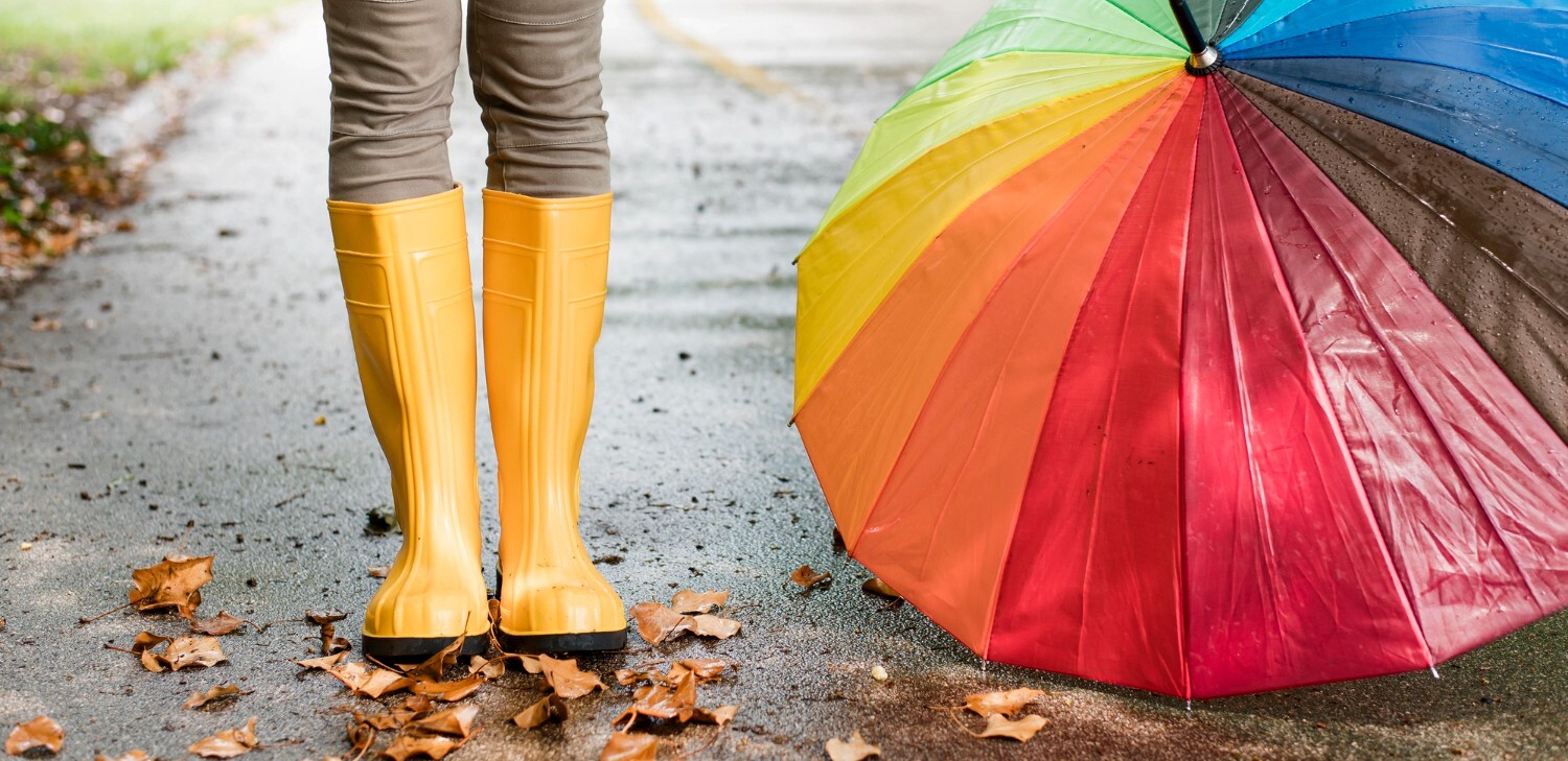 長柄雨傘能創造出與歹徒之間的「安全距離」
