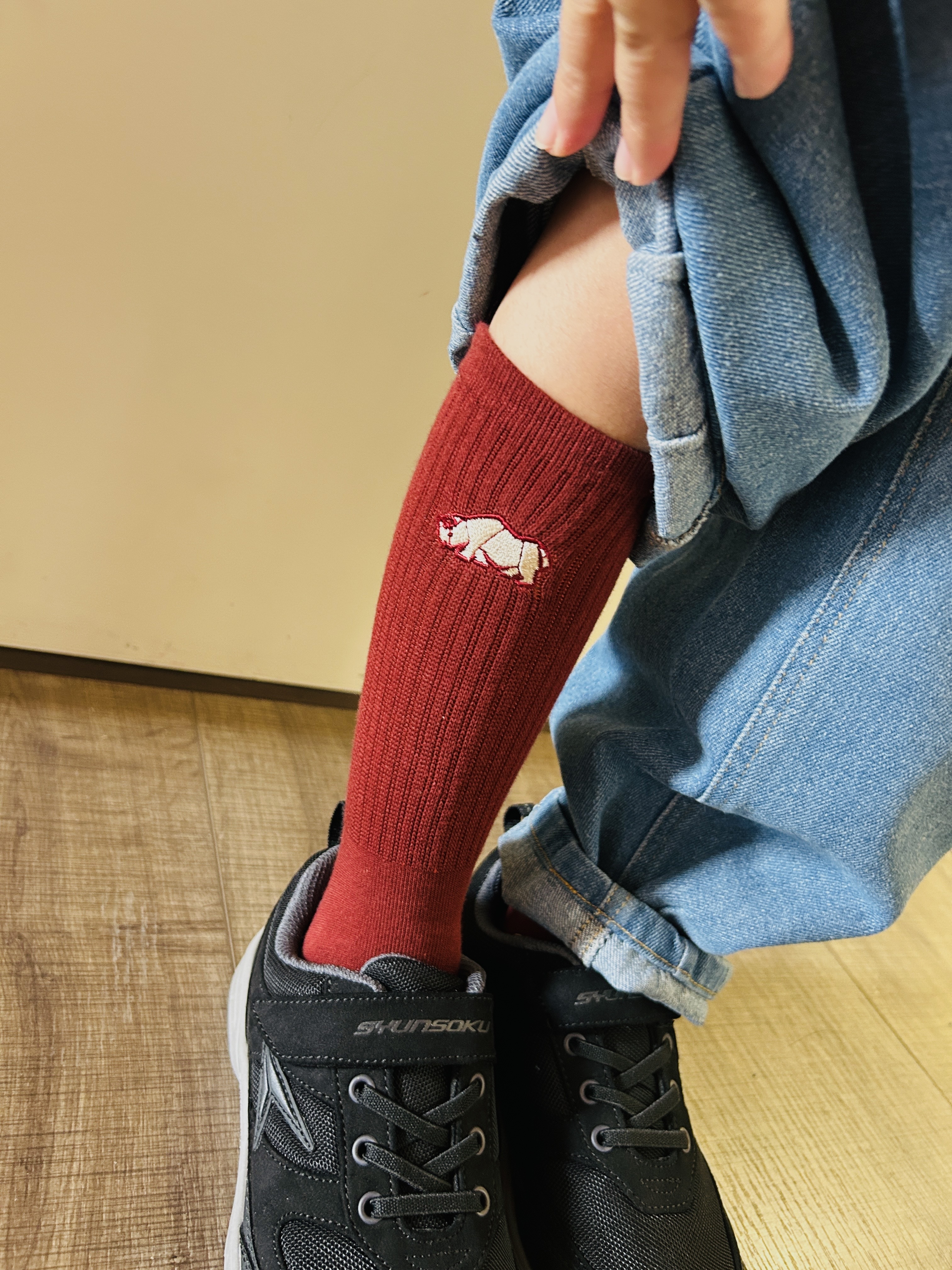 日本 BREEZE X JIMNY 聯名系列 帥氣撞色中襪組（1組3雙）J554915