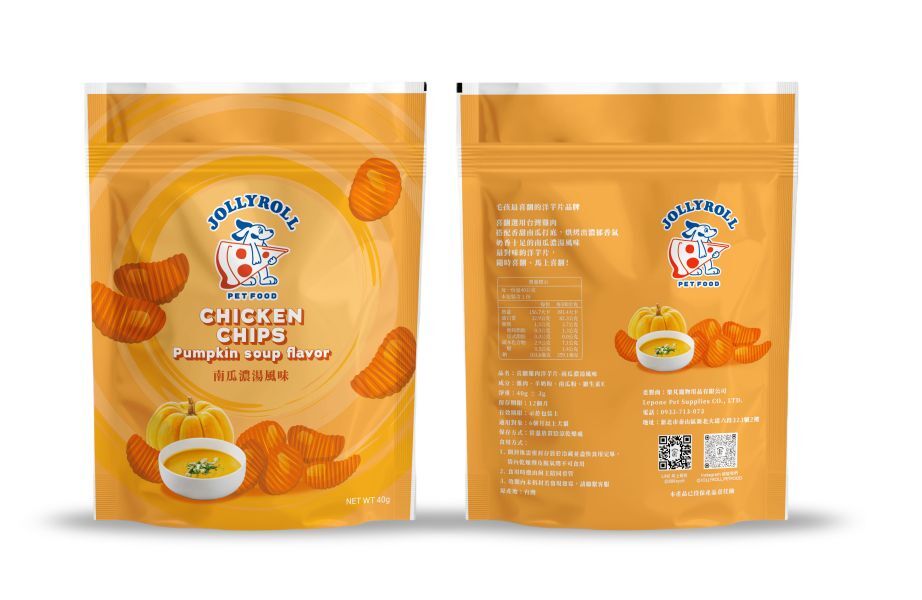 《 喜翻 JOLLYROLL 》Chips！雞肉洋芋片-南瓜濃湯